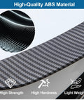 Close-up view of high-quality ABS material showcasing texture for Drop In Badass Aero Upgrade For The Tesla Model Y Juniper Rear Spoiler.