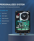 Replacement AC Sliding Gate Opener Control Board PCB for Electric Automatic Gates with visible circuit components and connections.