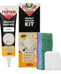 Grout Repair Kit With 14 Oz White Grout Filler For Wall And Floor Tile Joints Ready To Use Pre Mix Includes Spatula And Sponge