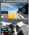 GSPSCN Tire Inflator sound comparison image showing quiet 70dB operation vs high noise 90dB from other inflators.