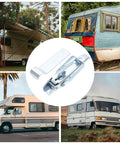 Heavy Duty Over Center Toggle Latch Kit For RV Doors And Caravans, Rust Resistant Metal Gate Latch with RVs and trailers