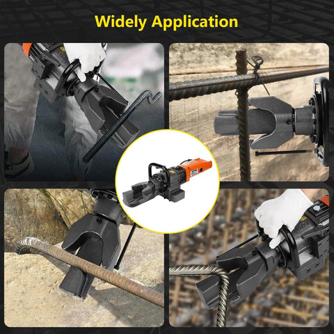 GarveeTech 900W Portable Rebar Bender For Steel And Copper Rods Powers Up To 5/8 Inch In Just Seconds with hydraulic action