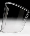 Versaflo M Series Visor M-927 Clear Polycarbonate Shield side view, scratch and chemical resistant, compatible with M-Series helmets
