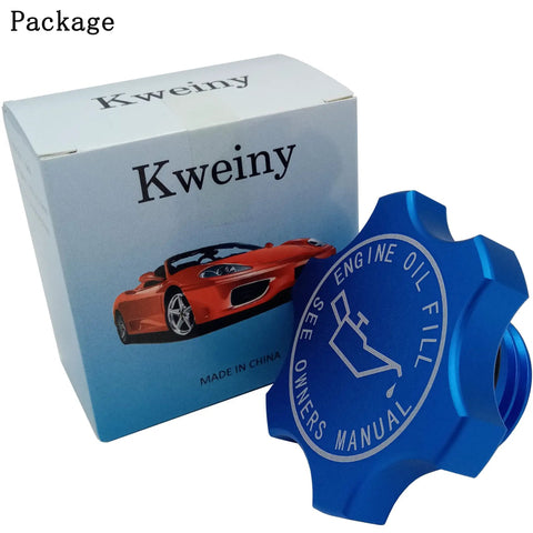 Aluminum Engine Oil Filler Cap Replacement For Chrysler Dodge Jeep Ram Mitsubishi Mini 1993 To 2020 Blue Anodized with box