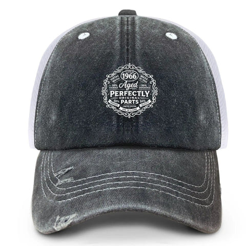 All Day Comfort Unisex Adjustable Trucker Cap With Breathable Mesh, Dope For Beach And Water Days, detailed front view