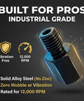 European To North American Thread Converter M14 Male To 5/8-11 Female Angle Grinder Adapter Solid Steel Built Tough