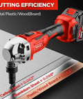 Cordless Beast Metal Nibbler 16 Gauge Cutter With 1900 RPM Brushless Motor for cutting various materials