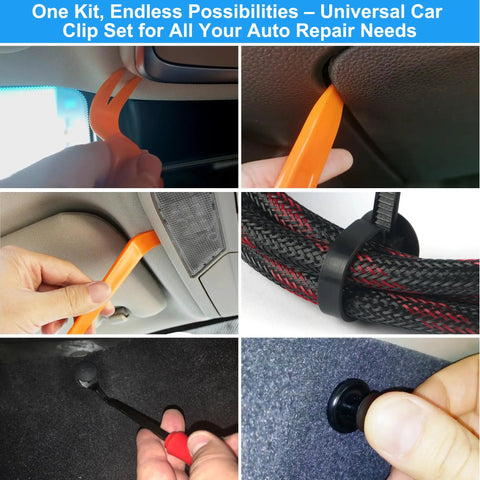 600 Piece Car Push Retainer Clips And Auto Fasteners Set With 25 Sizes And 10 Ties And Remover Tool For Toyota GM Ford Honda