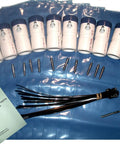 Maple Syrup Tapping Kit With Durable PVC Sap Sack Holders And Sap Meister Stainless Steel Taps 10 Pack Includes Five Sixteenth Inch Drill Bit And Quick Start Guide To Maple Tapping And Syrup Making; showing kit contents