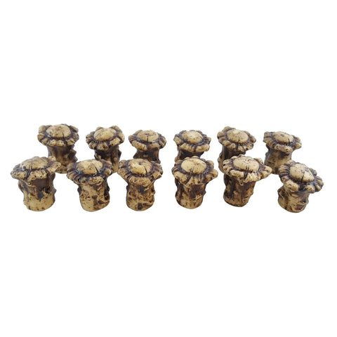Rustic Antler Drawer Knobs 12 Pack For Cabin Lodge Decor With Screws Deer Antler Cabinet Pulls For Dresser Kitchen Woodsy Style