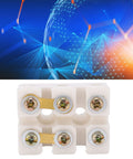 Top Shelf Terminal Block Strip And Barrier Wire Connector With Flame Retardant Plastic, 43x33x21mm, for reliable electrical connections.