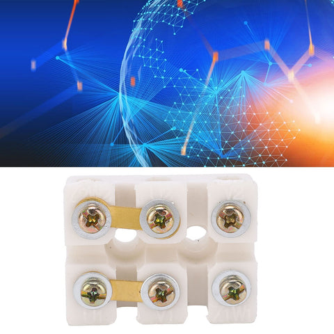 Top Shelf Terminal Block Strip And Barrier Wire Connector With Flame Retardant Plastic, 43x33x21mm, for reliable electrical connections.