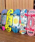 Pro Fingerboard 32mm Wooden Deck With Deep Concave, 5 Layer Maple Construction, colorful designs, display of decks