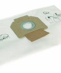 White MV-912DB Dust Bag for MV-912 Vacuum with cardboard fitting, designed for dust extraction on random orbital sanders.