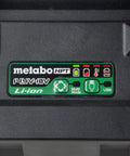 4-Port Battery Charger For 18V And 36V Slide-Style Batteries With Rapid Charging, Selectable Charging Modes, 2 USB Ports, And 2 AC Outlets UC18YTSL label close-up