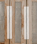 Adhesive Folding Hinge For DIY Furniture And Piano Lids, Mini Clear Long Piano Hinge on wooden cabinet panel