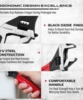 Rock Solid Six Inch Adjustable Wrench Forged From Heat Treated Chrome Vanadium Steel With Anti Slip Cushion Grip And Precision Metric Sae Scale Markings For Tradesmen Who Expect Zero Sweat Heavy Duty Tool Performance close-up of ergonomic rubber grip and precision scale.