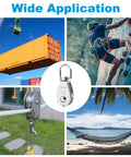 Wide application of 12 Pack M15 Pulleys For Rope And Cable 304 Stainless Steel Wire Pulley Wheel Heavy Duty Swivel Pulley Block for lifting