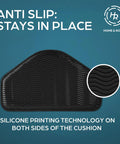 Universal Recumbent Bike Seat Cushion 1.25 Inch Thick Anti Slip Pad For Recumbent Exercise Bikes Fits Schwinn And Most Models