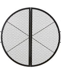 36 Inch Round Fire Pit Grate For Outdoor Grillin Foldable Heavy Duty Steel Campfire BBQ Grid With Handle And X Wire Support Ideal For Family Gatherings Camping And Backyard Parties