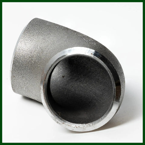 2 Inch Schedule 40 Carbon Steel Pipe Elbow 90 Degree Weld Ready With Standard Mill Finish 5 Pack For Welding Fab