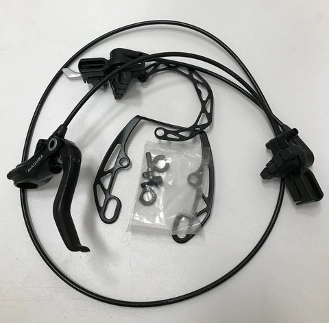 HS33 R Hydraulic Rim Brake With Two Finger Lever Radial Design 2000 mm Cable Length Increased Braking Power Lighter Weight
