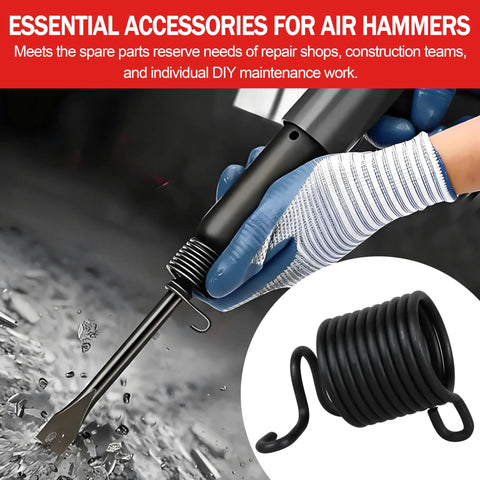 Beefy Air Hammer Retainer Spring For M550DB And M668 Pneumatic Hammers M696 Replacement Part in use with air hammer