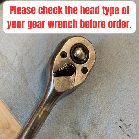 72-Tooth Ratchet Repair Kit For Three Eighths Inch Drive Wrenches, Medium Size Only, includes ratchet head detail.
