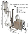 Industrial Grade Pneumatic Vacuum Conveyor And Feeder Loader Stainless Steel Dust Free Design for granular and powder materials.