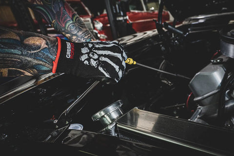 Bone Series Foam Nitrile Mechanic Gloves With Grip For Auto Repair And Tough All Purpose Work Heavy Duty Hand Protection.