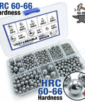 Get This Huge 1216 Piece G100 Chrome Steel Ball Bearings Kit Crafted From Aisi 52100 High Carbon Steel Hardened To Sixty Six Rockwell