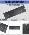 12 Inch Folding Sheet Metal Bending Tool For HVAC Pros With Three Eighths Inch And One Inch Fold Depth Duct Bender Hand Tool