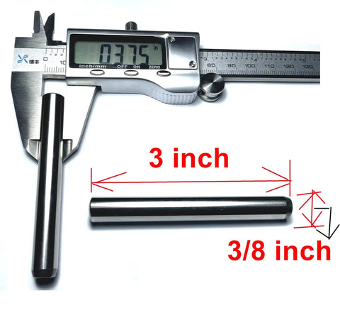 6 Pack 3 Eighth Inch Dowel Pins 3 Inch Long Shelf Pins Alloy Steel For Wood Furniture And Bunk Beds Durable Fastening Elements To Fix A Component Position