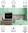 Sturdy Natural Rubber Stove Top Cover for Electric Stoves And Appliances, anti-slip, easy to clean, kitchen display