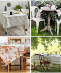 Set Of 4 Cast Iron Heart Shaped Tablecloth Weights Clips Heavy Duty Windproof Clips securing outdoor and indoor table settings
