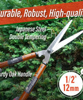Pro Grade Hedge Shears 22.6 Inch For Precise Hedge Trimming And Shaping, Authentic Japanese Craftsmanship, cutting hedge