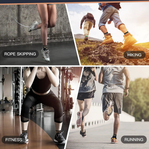 Copper Infused Ankle Brace for Women and Men Breathable Ankle Support Sleeve for Plantar Fasciitis and Sprained Ankles, lifestyle activities