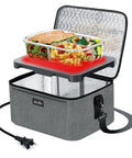 Portable Oven For Office And Travel With Auto Temperature Control No Monitoring Needed Heats And Reheats Meals Evenly Without Burning