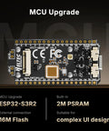 ESP32 S3 Dev Kit With LoRa SX1262 Radio And Built In Oled Screen Plus L76 Gps Unit For Meshtastic Meshes and Arduino Makers, MCU board top view.