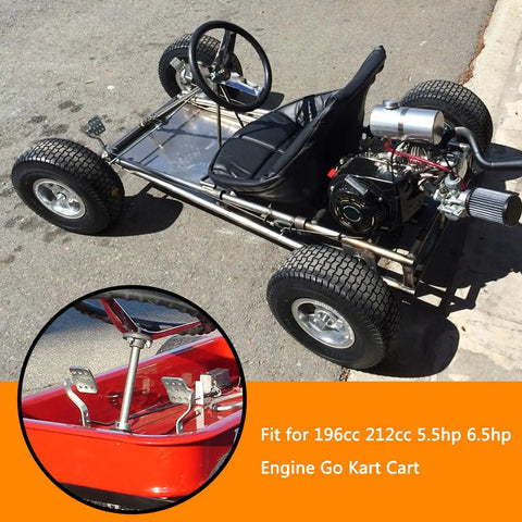 Go Kart Throttle Cable Kit With Brake Return Springs For Predator 196cc 212cc 6.5HP Road Rocket Azusa Radio Flyer Vintage