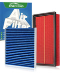 Activated Carbon Cabin And Engine Air Filter Set Fits Volkswagen Atlas 2018-2026 2.0L 3.6L And Atlas Cross Sport 2020-2026 Easy Install CF11643