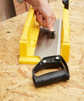 Saw Storage Miter Box With Saw Aluminum Construction All In One 11.81 Inch Length With 90 Degree 45 Degree And 22.5 Degree Slots