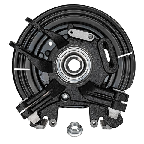 Rear Two Piece Steering Knuckles With Wheel Hub Bearing Assembly for 2002-2005 Ford Explorer and Mercury Mountaineer Replacement Kit
