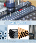 Straight Flute Thread Tap 10 32 UNF Right Hand Tapping Tool in High Speed Steel demonstrating use on metal materials