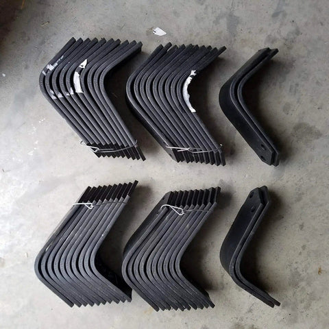 44 Piece Tine Replacement Set For RTH RTX Tillers Including 22 Right Hand And 22 Left Hand Tines Replacing 130079L RH And 130080L LH visible