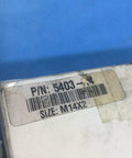 Label on 304 Stainless Steel Thread Repair Kit With M14 X 2 Helical Inserts, 21 Mm Length box, showing part number and size