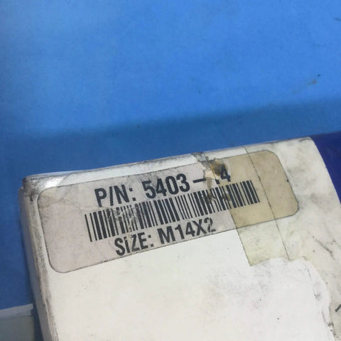 Label on 304 Stainless Steel Thread Repair Kit With M14 X 2 Helical Inserts, 21 Mm Length box, showing part number and size