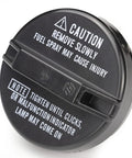 Gas Cap Replacement For 1989 Through 2004 Toyota Camry Corolla 4Runner RAV4 Avalon Tacoma Tundra Sequoia Sienna Solara T100 Tercel Lexus ES300 GS300 GS400 LS400 And More Models 77310 48020 Fuel Tank Cap with caution label.