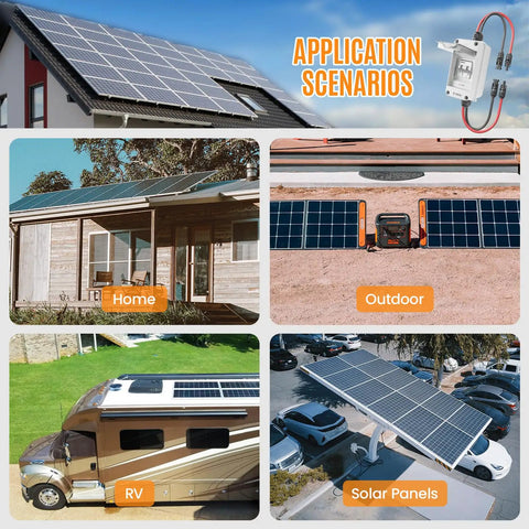 Heavy Duty Solar Panel Disconnect Switch For 1000V DC And AC 60A Outdoor PV Disconnect IP65 Rated Mini Circuit Breaker applications