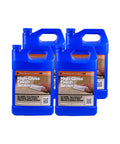 Top Shelf High Gloss Floor Sealer For Tile And Stone Tough As Nails Water Based Coating in blue containers, four pack.